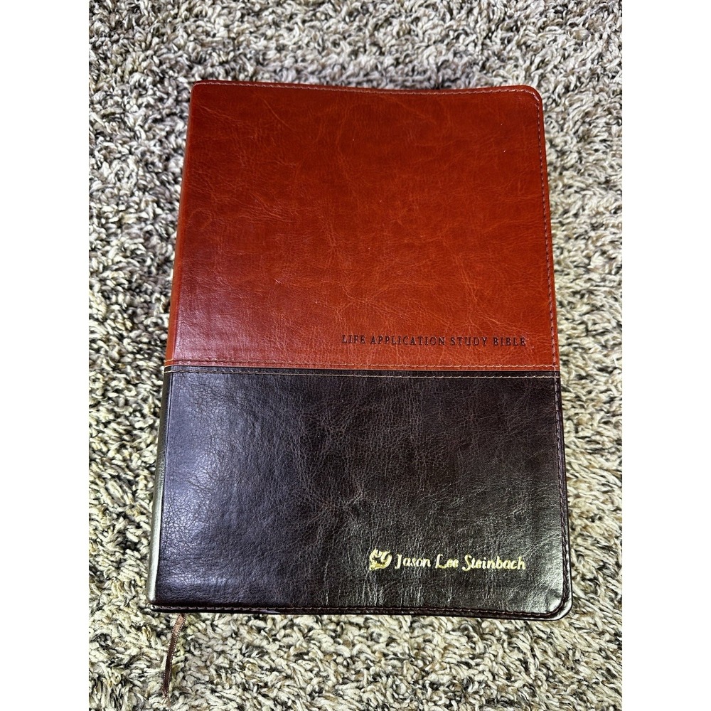 Tyndale Life Application Study Bible New King James Version Red Letter